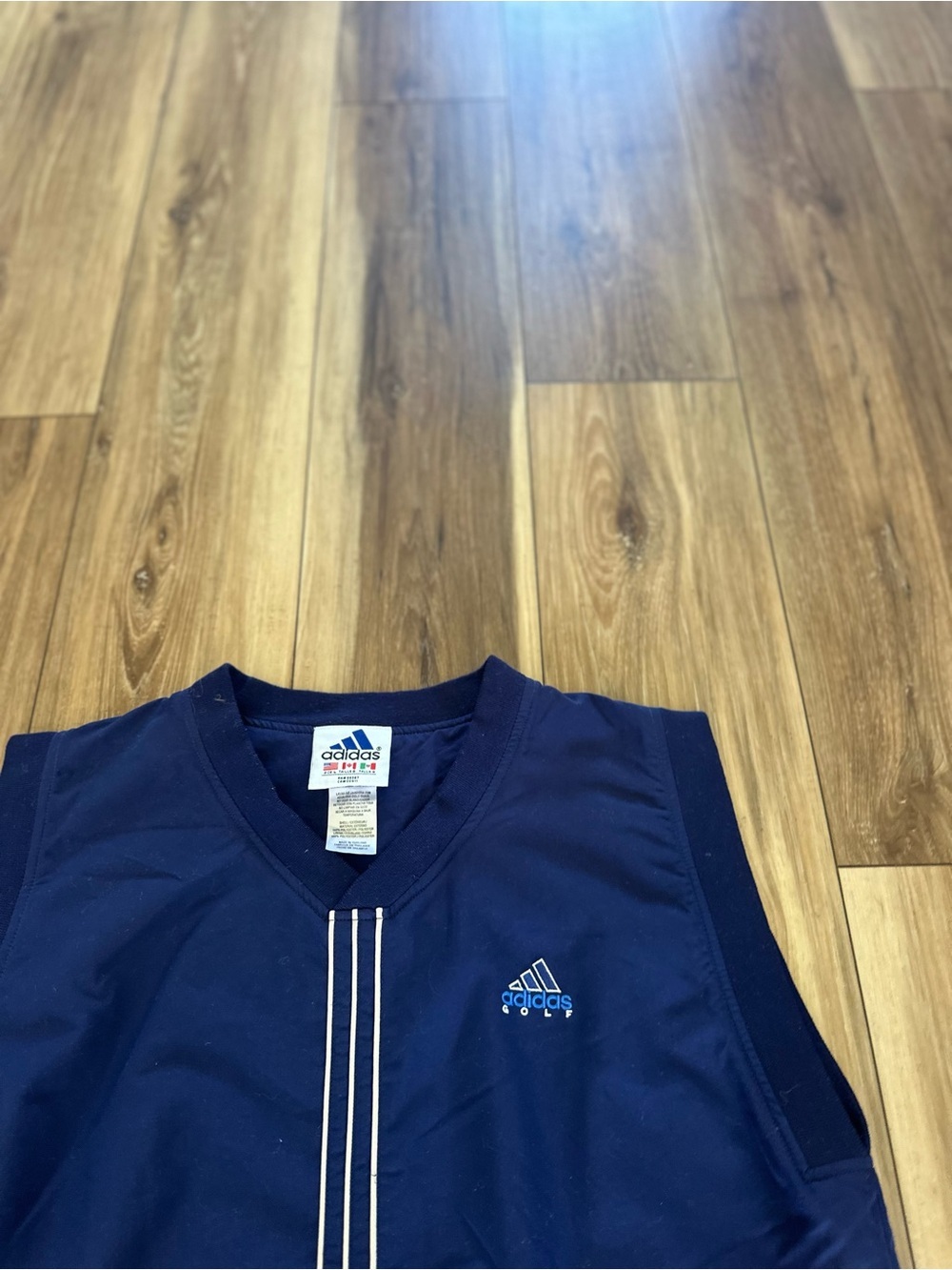 Adidas Men’s vintage golf pullover vest size large - Picture 3 of 5